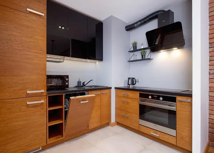 Industrial Fredry With Parking By Renters Appartamento Cracovia